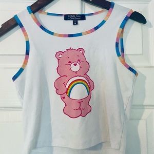 Dolls Kill Care Bear Crop Tank